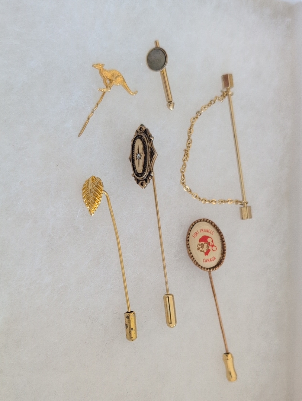 Vintage 6-Piece Accessory Lot - Avon, MCM Menswear, Canadiana & Nature, Swank